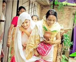 Marriage is an eternal bond. Assamese Wedding