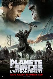 Фильм снят по мотивам романа пьера буля «планета обезьян» (la planéte des singes, 1963). La Planete Des Singes L Affrontement Film 2014