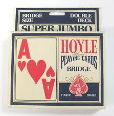 Delta airlines first class china square dinner plates. Hoyle Twin Pack Super Jumber Playing Cards Bridge Size Winkler S Magic Warehouse
