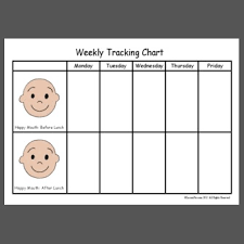 Weekly Tracking Chart