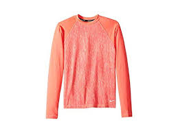 Amazon Com Nike Kids Girls Rush Heather Long Sleeve