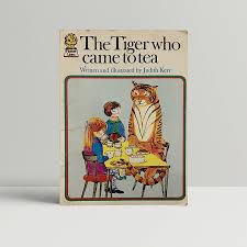 Judith Kerr The Tiger Who Came To Tea First Paperback Edition 1973