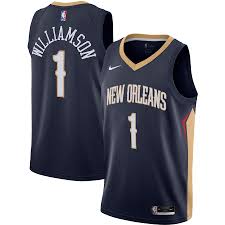 Get the best deal for nike new orleans pelicans nba jerseys from the largest online selection at ebay.com. Men S New Orleans Pelicans Zion Williamson Nike Navy 2020 21 Swingman Jersey Icon Edition