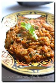 Zaalouk Ou Salade D Aubergine Grillee Marocaine Recette En Video Cuisine De Fadila Salade Aubergine Recette A Base De Legumes Recette