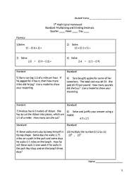 We did not find results for: Math 5th Grade Spiral Review Multiplying And Dividing Decimals Tpt