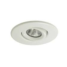 Halo Flush Gimbal Gu10 Trim Gloss White 4 Inch Aperture 985guwht Home Depot Canada Recessed Lighting Pot Lights