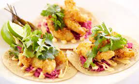 A plate of lime wedges and a pile of napkins are both good ideas, too. Labour Light Baja Style Fish Tacos Pacific West