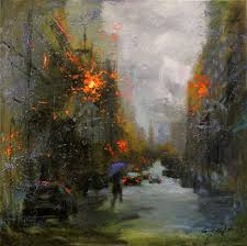 Rainy In South Manhattan Painting Art Through The Ages Painting Fine Art
