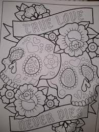 On this page you see a very long list with all coloring pages alphabetically. Art With Edge Sugar Skulls Adult Coloring Book Walmart Com Walmart Com
