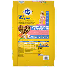 Corn is a cheap filler used in dog food, and this brand is this is a puppy food from hill's science diet specially formulated for small and toy breed dogs and can be fed to dogs until they turn one. Pedigree Puppy Growth Protection Dry Dog Food Chicken Vegetable Flavor 16 3 Lb Bag Walmart Com Walmart Com
