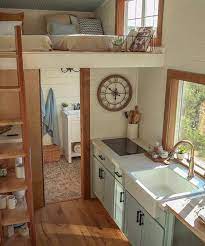 Rustic Tiny Home By Tiny Heirloom Tiny Living Tiny House Loft Tiny House Cabin Tiny House Interior Design