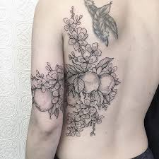Tatouage De Fleur De Cerisier Japonais Club Tatouage Tatouage De Fleurs De Cerisier Tatouage De Pomme Tatouage