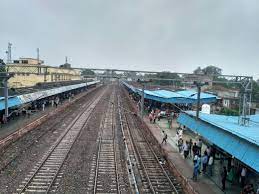 tracks of india railroad tracks track train