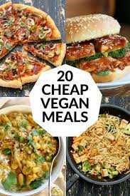 20 Cheap Vegan Meals Vegan Recipes On A Budget Vegan Richa Vegane Mahlzeiten Gunstige Vegane Rezepte Vegane Gerichte