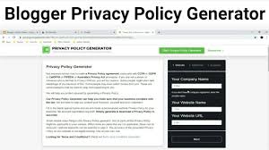 You can easily generate and download your customized free privacy policy by privacypolicygenerator.online. Blogger Privacy Policy Generator Blogger Privacy Settings Free Privacy Policy Generator Youtube