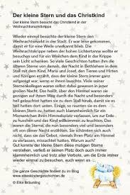 Wie die biblische weihnachtsgeschichte richteten sich auch die ersten literarischen weihnachtsgeschichten vornehmlich an erwachsene. Der Kleine Stern Und Das Christkind Weihnachtsgeschichte Kinder Christkind Weihnachten Geschichte