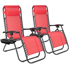 Data collected by scientists have shown that the human body has a trunk to body angle of 128 degrees the outsunny zero gravity recliner lounge patio pool chair is just perfect for the back porch, patio or camping trips. Walnew Zero Gravity Chair Camp Reclining Lounge Chairs Outdoor Lounge Patio Chair With Adjustable Pillow 2 Pack Red Walmart Com Walmart Com