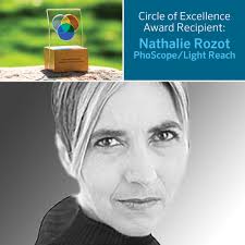 Today we celebrate one of our 2023 Ann Hunter-Welborn Circle of Excellence  Award recipients! Nathalie Rozot creates programs that provide #lighting to  marginalized and vulnerable communities. Link in bio to learn more. . . . #