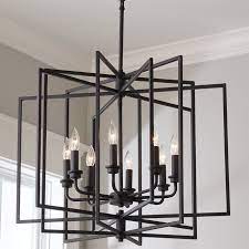 Similarly, the dramatic long capiz foyer pendant is ideal for great rooms. Abner Chandelier Large Entryway Light Fixtures Large Foyer Chandeliers Black Chandelier Dining Room