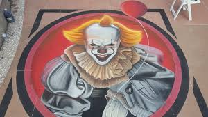 My Pennywise Chalk Art Art Chalk Art Artwork