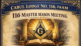 116 Master Masons at Cabul 116