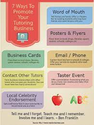 7 Ways To Promote Your Teaching Business Tutoring Business Teaching Business Tutoring Flyer