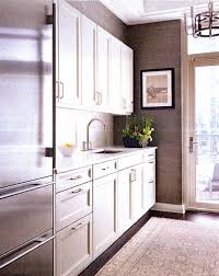 Designer Frank Ponterio Of Frank Ponterio Interior Design Featured Manila Hemp 3444 Graphite At Simply Magnificent A White Cabinetry Kitchen Inspirations Home