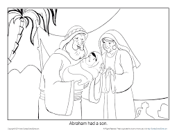 Every coloring page supports an important bible lesson for children and corresponds accurately to the related bible text. Abraham Coloring Pages Printable Bible Sheets For Kids