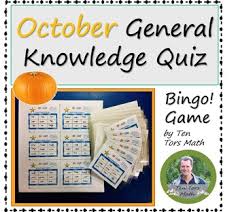 If you buy from a link, we may earn a commission. October General Knowledge Trivia Quiz By Tentors Education Tpt