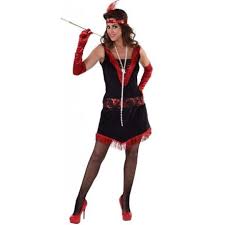 Découvrez notre gamme de costumes et déguisements pour femmes. Deguisement Charleston Femme Noir Rouge Deguisements Annees 20 30