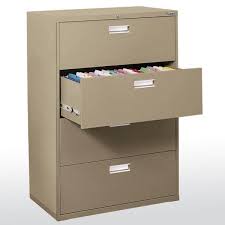 See more ideas about four drawer file cabinet, filing cabinet, steel cabinet. Sandusky 600 Series 36 In W 4 Drawer Lateral File Cabinet In Tropic Sand Lf6a364 04 The Home Depot