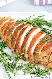 Perfect Juicy Oven Roasted Turkey Breast Chef Lolas Kitchen