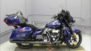 2020 Harley Davidson Ultra Limited Zephyr Blue Black Sunglo Youtube
