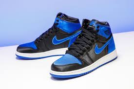 Jordan Retro 1 High Og White Black University Blue Air Jordan 1 Retro Hi Og Bg Ep Satin Aa4073 007 Air Jordans Kicks Shoes Jordan 1 Royal