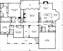 Search our selection of house plans to find your ranch dream home! Layout Of Stairs And Powder Room Near To Kitchen Area Southern Living House Plans House Floor Plans House Plans