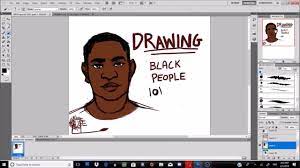 How To Draw Black People 101: An Explanation - Youtube