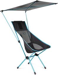 It has an adjustable canopy with a patented design. Helinox Personal Shade Rei Co Op