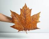 Wooden Maple Leaf - Etsy