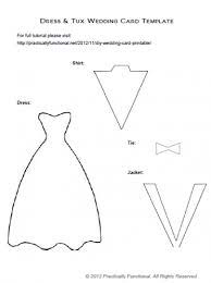 Diy Wedding Card Dress Tux Trifold Printable Thinking Day Wedding Cards Wedding Card Templates Dress Card