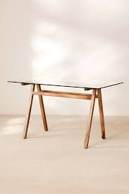 Ashford Desk In 2020 Glass Top Desk Urban Outfitters Home Decor