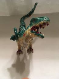 Sure it looks more like a movie monster by todays standards for portraying dinosaurs, but still en epic creature. King Kong 2005 Vastasaurus Rex V Rex Poly Clay Homemade 3 Inch Mini Figure Ebay