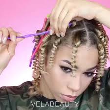 Heatless straw curls ❤️💛💚💙💜 , By: VelaBeauty