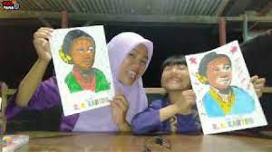 Contoh warna gambar ibu kita kartini. Mewarnai Gambar Ra Kartini Coloring Youtube