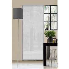 «voilage bien blanc qui assure le maintien de l intimite de la piece tout en assurant la luminosit�. Voilage Vitrage 80 X 200 Cm Memoire Blanc Rideau Voilage Store Eminza