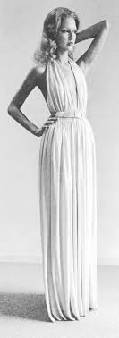 Only 1 available and it's in 2 people's carts. Halston A Plunging Neckline A Night Of Glamour Studio 54 Sophistication 70s Fashion Disco Studio 54 Fashion Studio 54