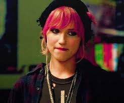 Dianna Agron Pink Hair Gif Hunt Dianna Agron Quinn Fabray Hair Gif