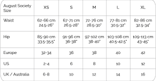 size guide august society singapore swimwear bikinis