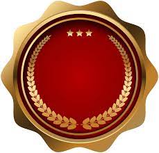 Seal Badge Red Png Clip Art Image Gallery Yopriceville High Quality Images And Transparent Png Free Clipart Golden Logo Design Clip Art Art Images