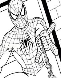 Disegni Di Spider Man Da Colorare E Stampare