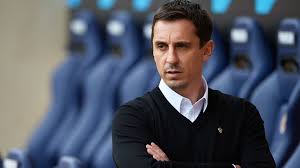 Oh and gary neville is there too, acting. Gary Neville Sacked I Don T Fear The Sack I Don T Fear Anything British Gq British Gq